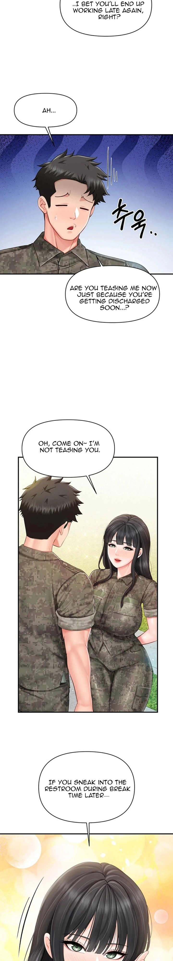 18+ I’m the Only Man on the Military Base Chapter 63 page 14