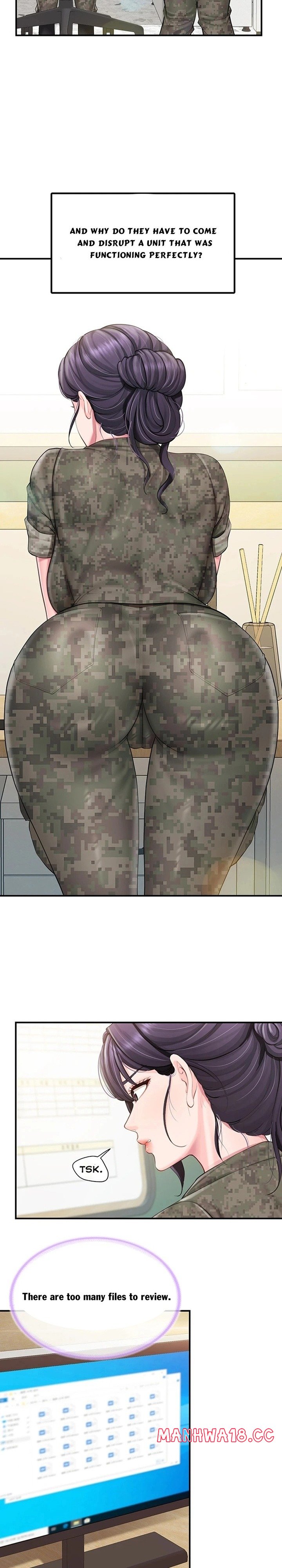 18+ I’m the Only Man on the Military Base Chapter 66 page 12