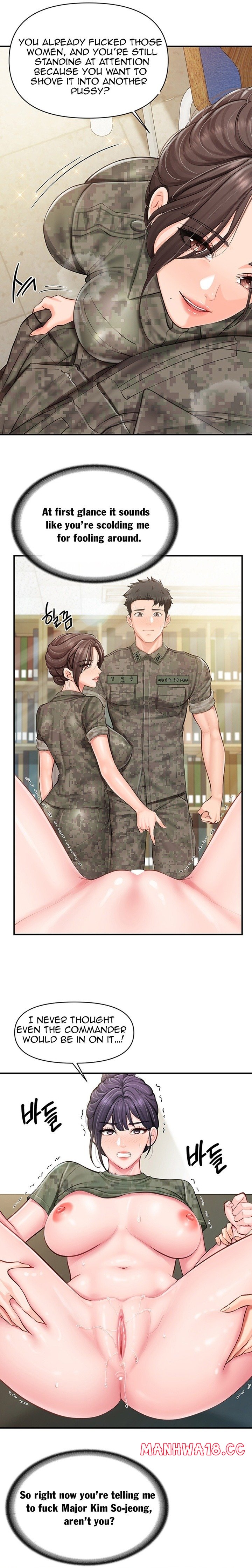 18+ I’m the Only Man on the Military Base Chapter 74 page 16