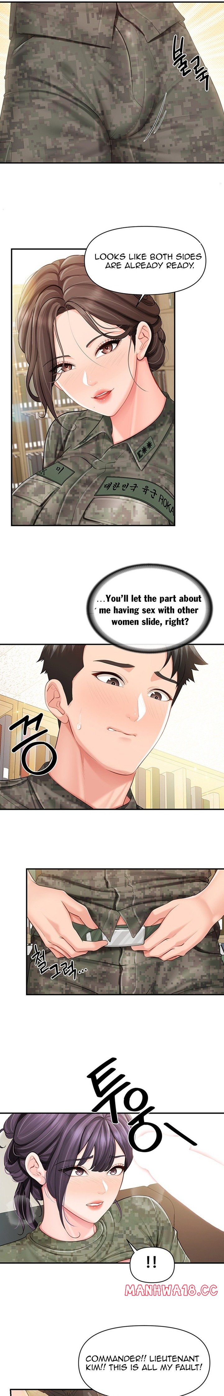18+ I’m the Only Man on the Military Base Chapter 74 page 17