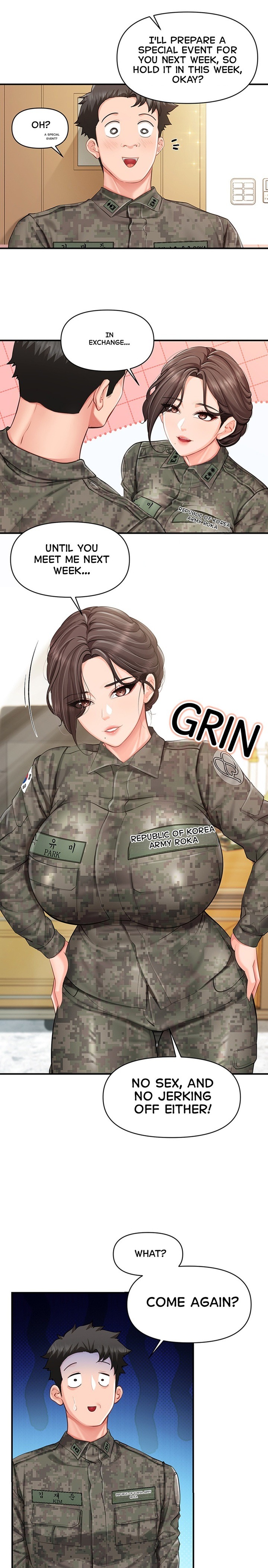18+ I’m the Only Man on the Military Base Chapter 78 page 9