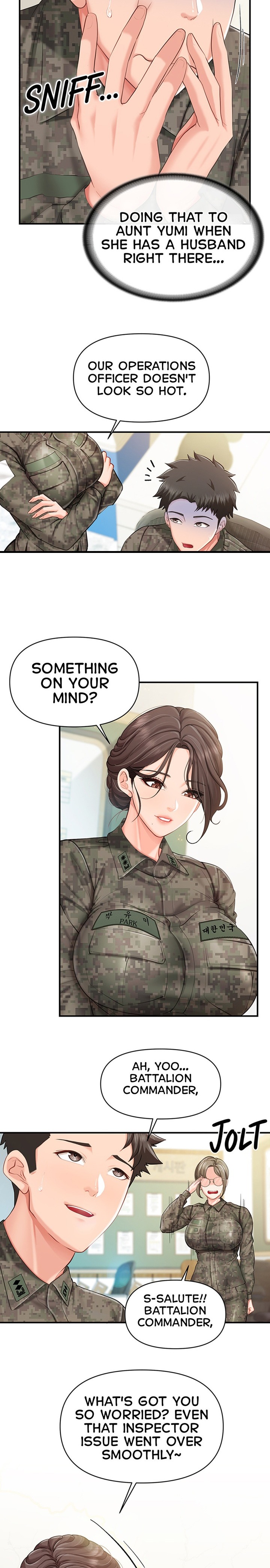 18+ I’m the Only Man on the Military Base Chapter 80 page 15