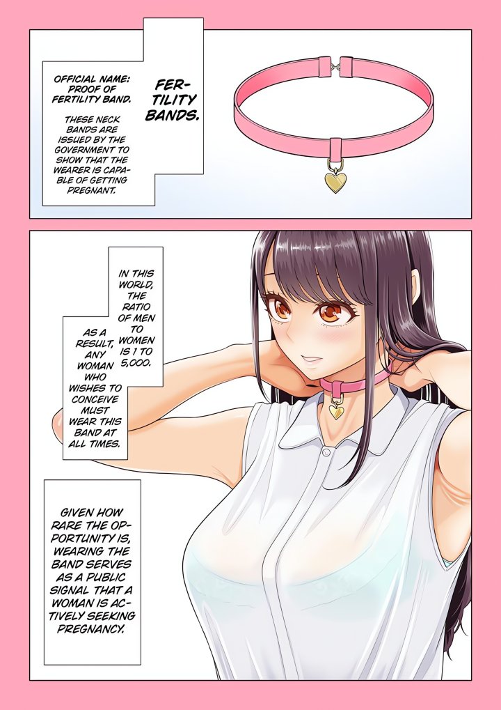 18+ In a World Where Males Are Nearly Extinct, Semen Has Become a Precious Resource Chapter 14 page 2