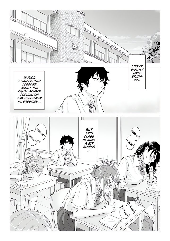 18+ In a World Where Males Are Nearly Extinct, Semen Has Become a Precious Resource Chapter 16 page 3