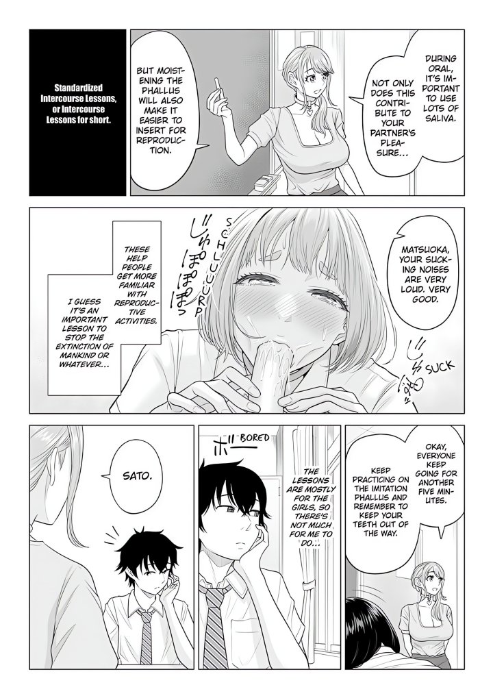 18+ In a World Where Males Are Nearly Extinct, Semen Has Become a Precious Resource Chapter 16 page 4