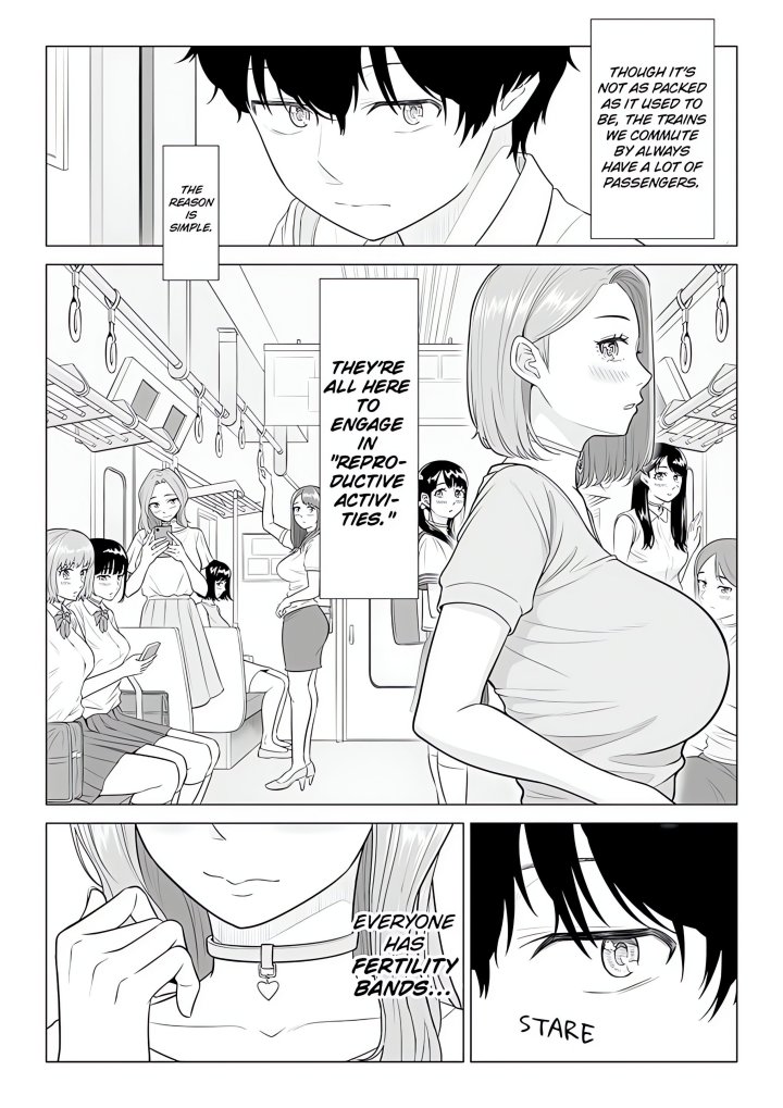 18+ In a World Where Males Are Nearly Extinct, Semen Has Become a Precious Resource Chapter 2 page 2