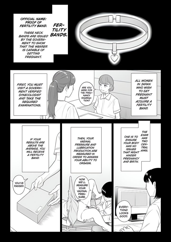 18+ In a World Where Males Are Nearly Extinct, Semen Has Become a Precious Resource Chapter 2 page 3