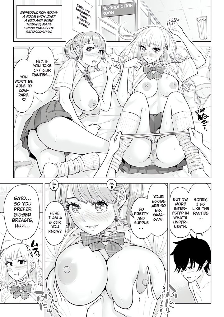 18+ In a World Where Males Are Nearly Extinct, Semen Has Become a Precious Resource Chapter 22 page 6