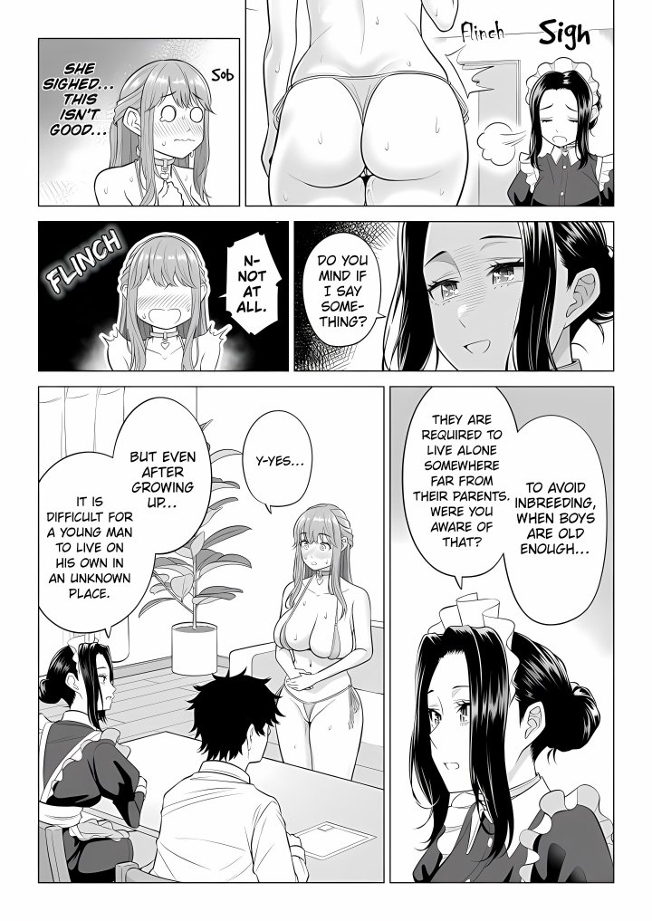18+ In a World Where Males Are Nearly Extinct, Semen Has Become a Precious Resource Chapter 29 page 10