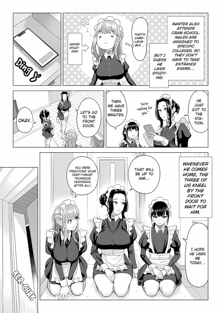 18+ In a World Where Males Are Nearly Extinct, Semen Has Become a Precious Resource Chapter 29 page 33