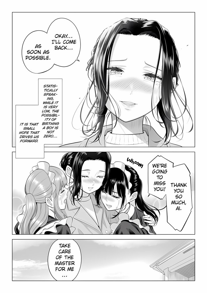 18+ In a World Where Males Are Nearly Extinct, Semen Has Become a Precious Resource Chapter 29 page 69
