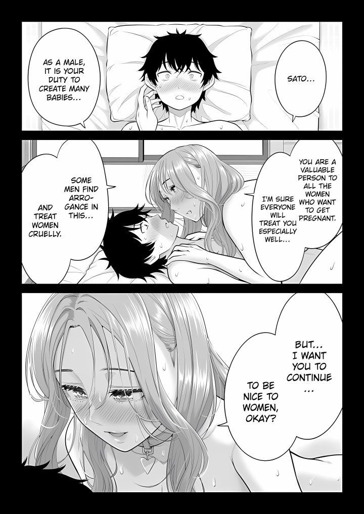 18+ In a World Where Males Are Nearly Extinct, Semen Has Become a Precious Resource Chapter 29 page 136