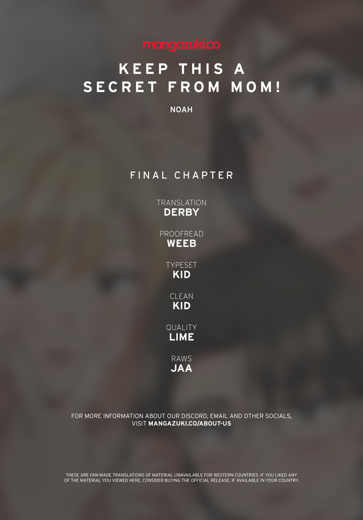 18+ Keep it a secret from your mother! Chapter 100 page 1