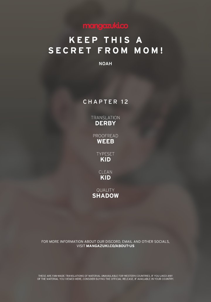 18+ Keep it a secret from your mother! Chapter 12 page 1