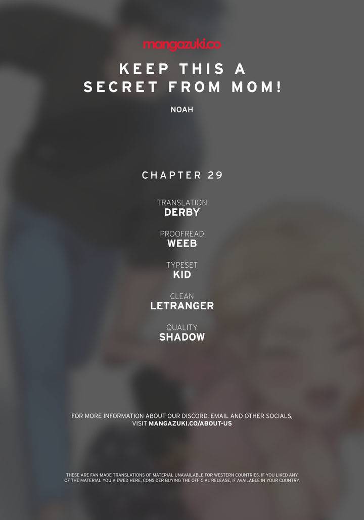 18+ Keep it a secret from your mother! Chapter 29 page 1