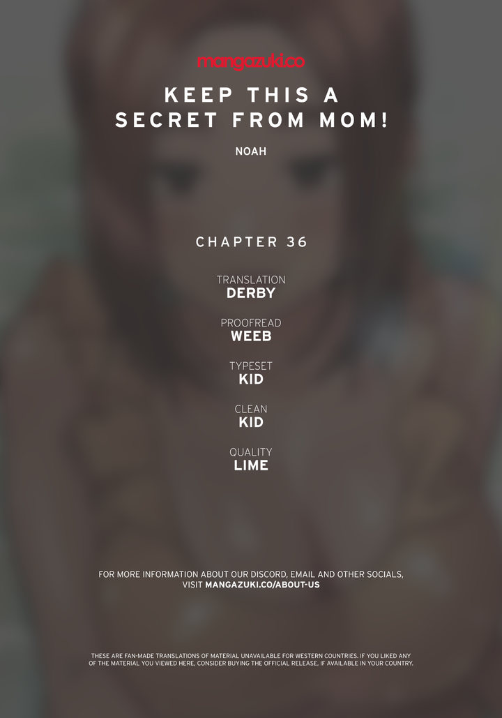 18+ Keep it a secret from your mother! Chapter 36 page 1