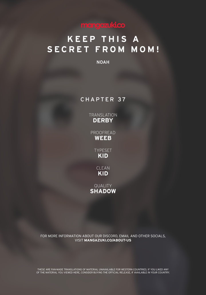 18+ Keep it a secret from your mother! Chapter 37 page 1