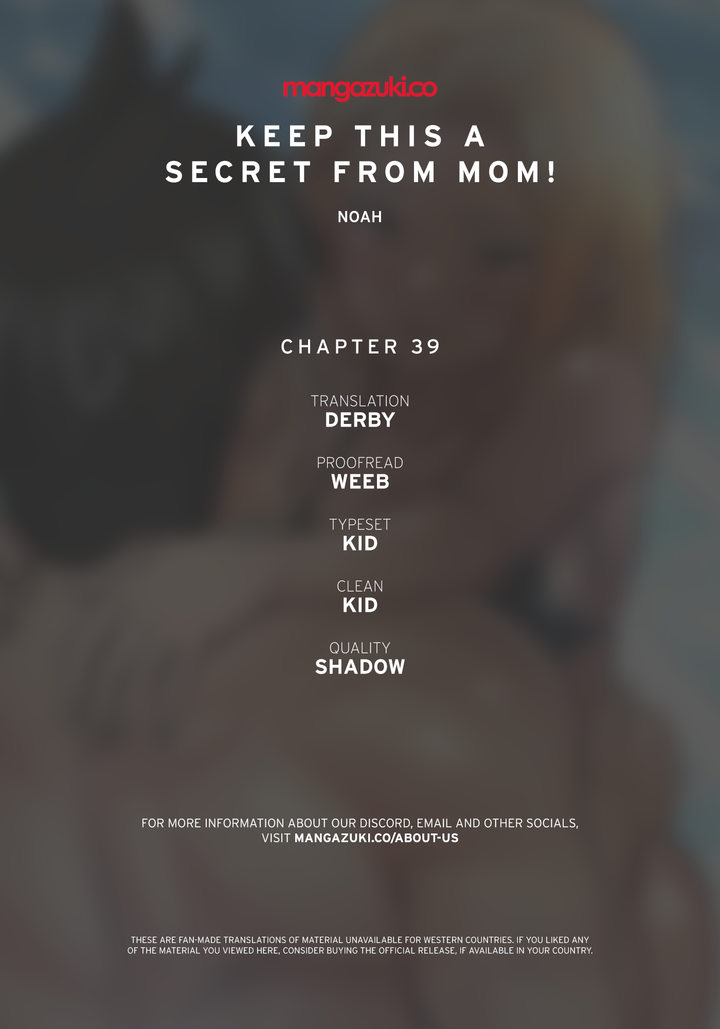 18+ Keep it a secret from your mother! Chapter 39 page 1