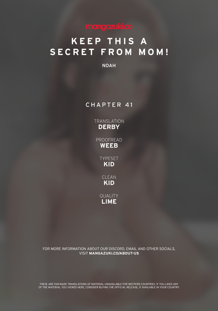 18+ Keep it a secret from your mother! Chapter 41 page 1