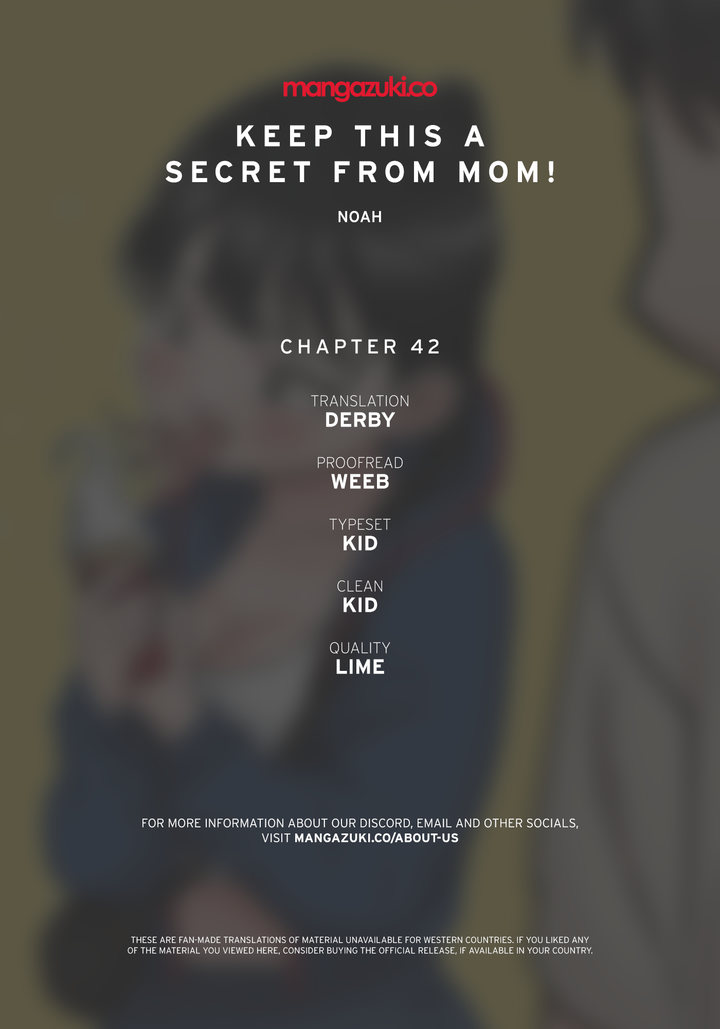 18+ Keep it a secret from your mother! Chapter 42 page 1