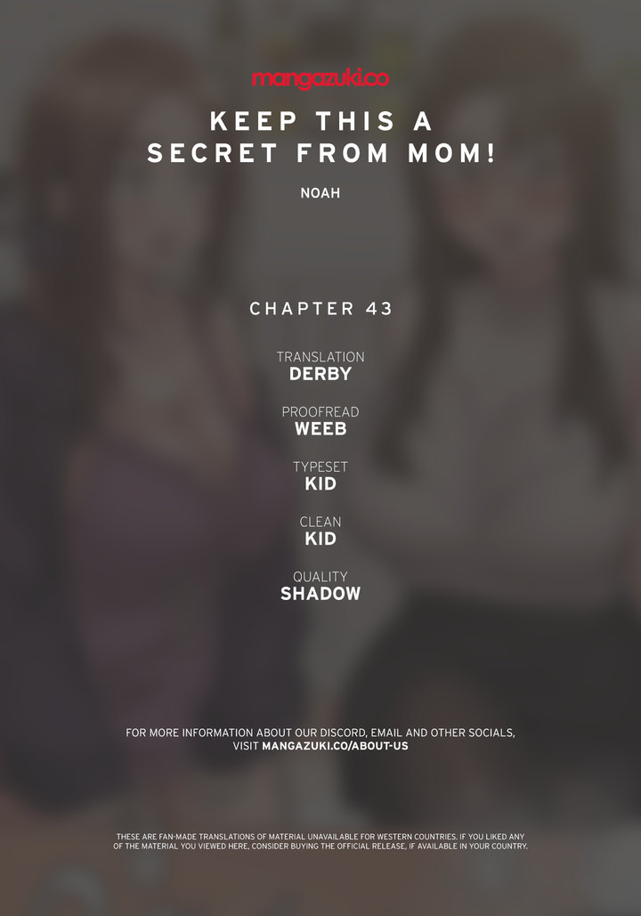 18+ Keep it a secret from your mother! Chapter 43 page 1