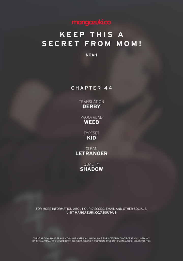 18+ Keep it a secret from your mother! Chapter 44 page 1