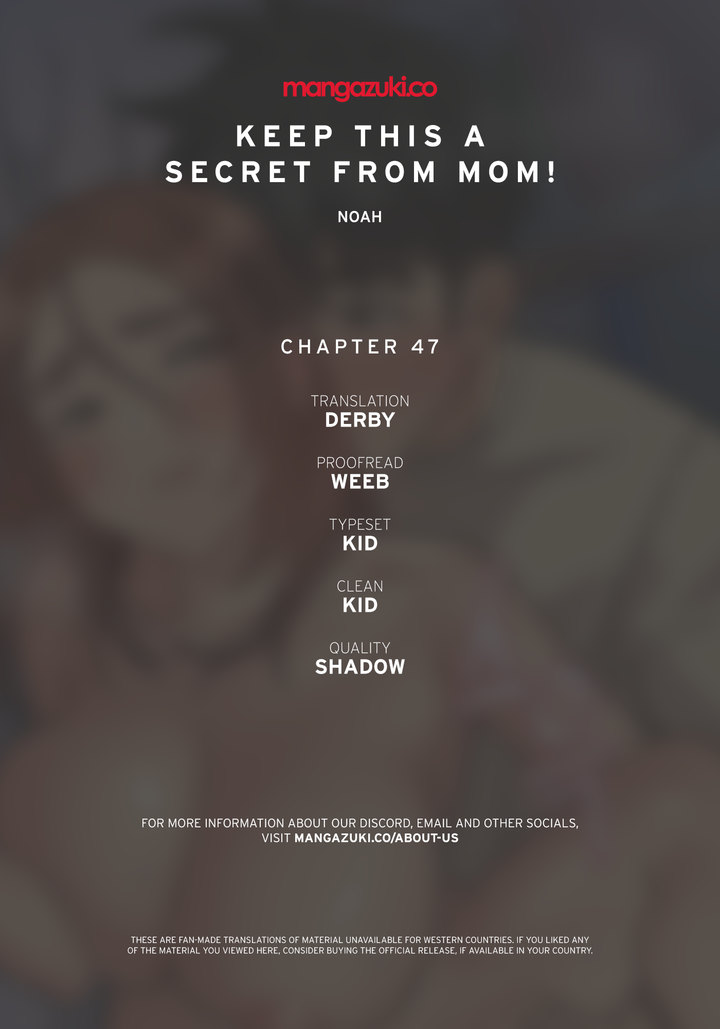 18+ Keep it a secret from your mother! Chapter 47 page 1