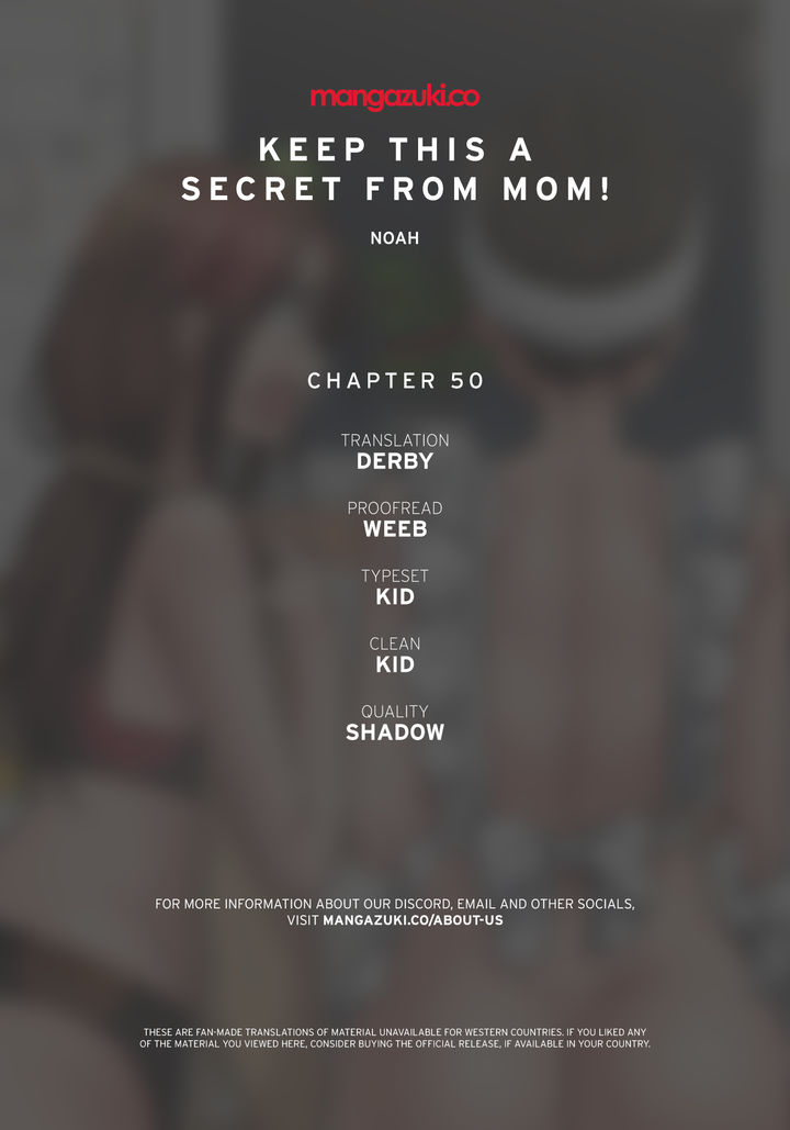 18+ Keep it a secret from your mother! Chapter 50 page 1