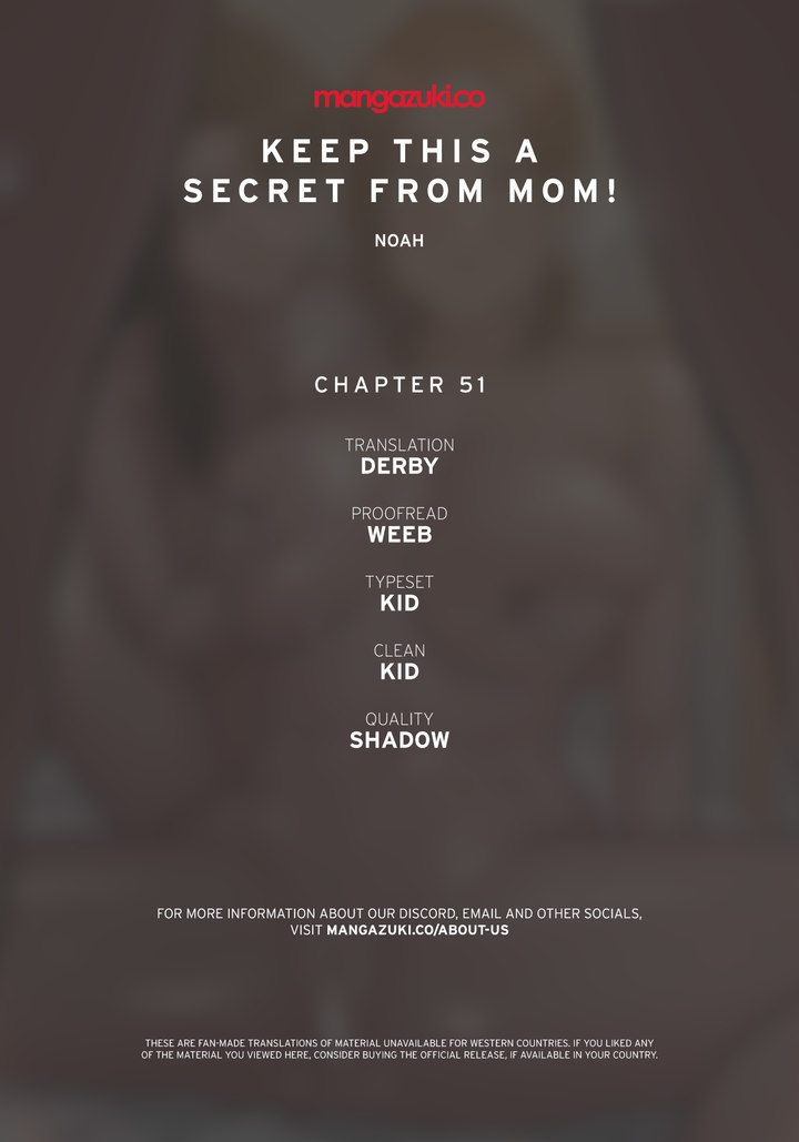 18+ Keep it a secret from your mother! Chapter 51 page 1