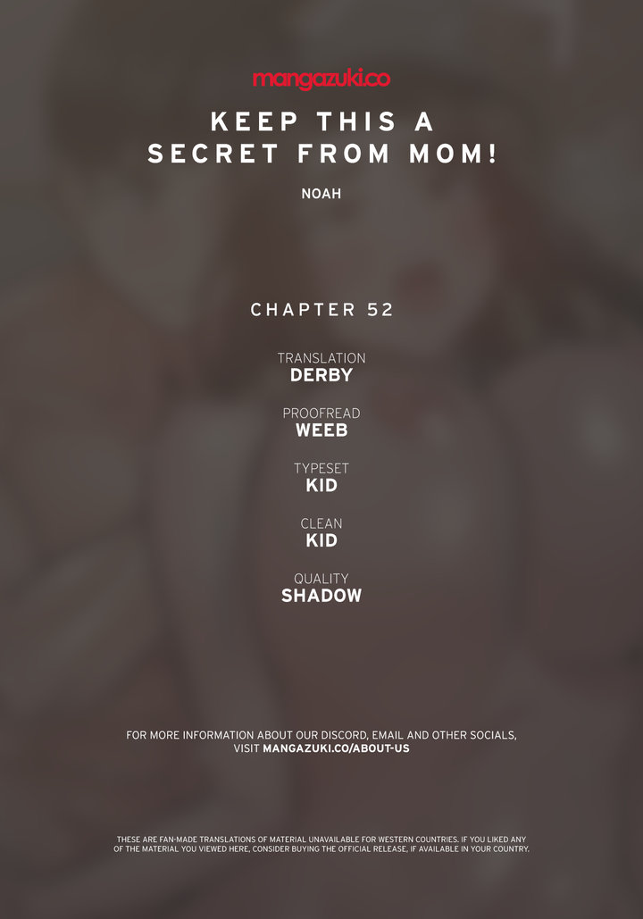 18+ Keep it a secret from your mother! Chapter 52 page 1