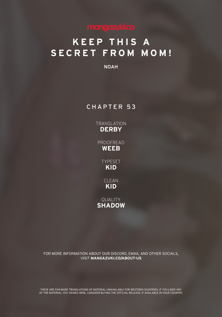 18+ Keep it a secret from your mother! Chapter 53 page 1