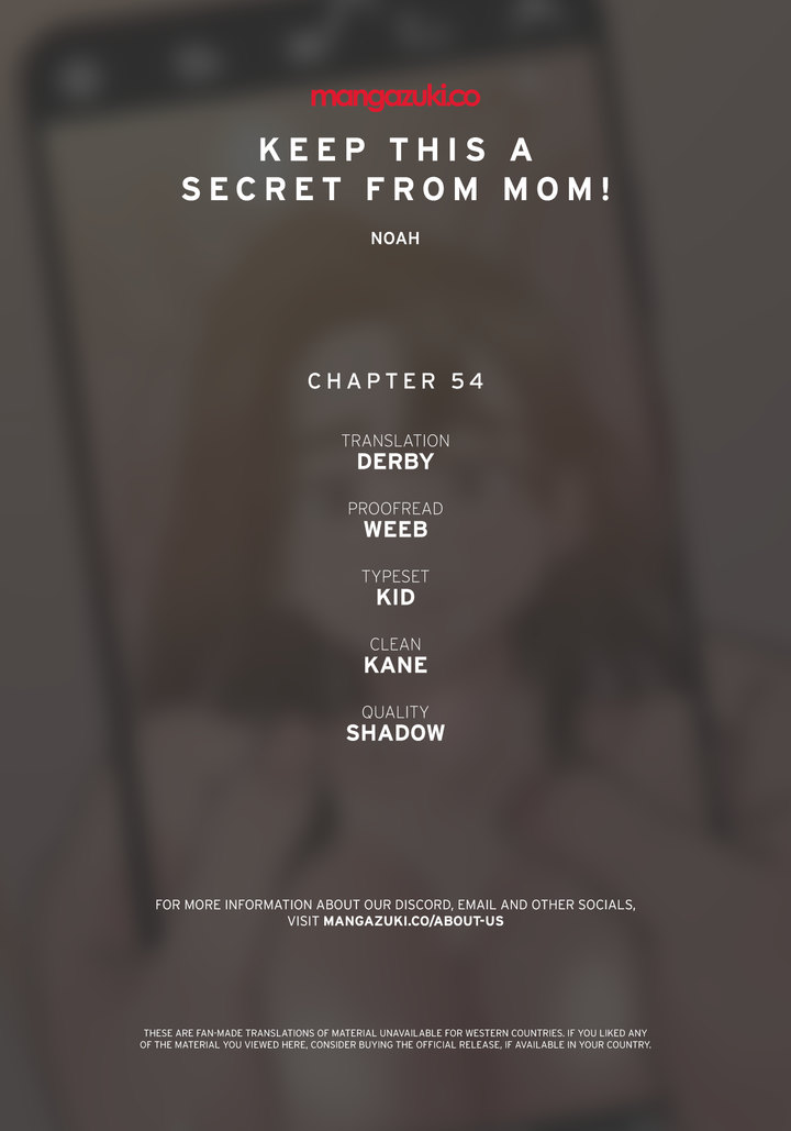 18+ Keep it a secret from your mother! Chapter 54 page 1