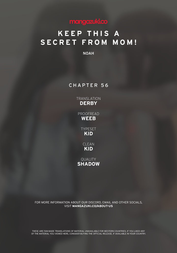 18+ Keep it a secret from your mother! Chapter 56 page 1
