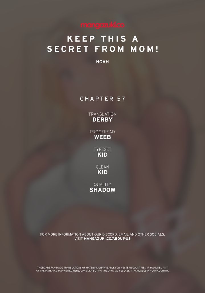 18+ Keep it a secret from your mother! Chapter 57 page 1