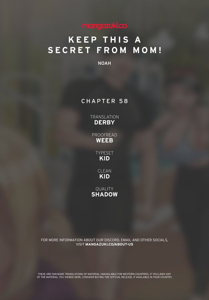 18+ Keep it a secret from your mother! Chapter 58 page 1