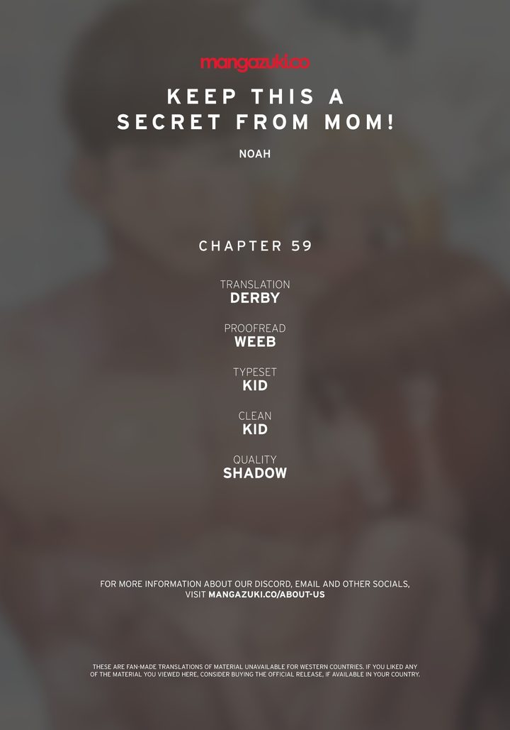 18+ Keep it a secret from your mother! Chapter 59 page 1