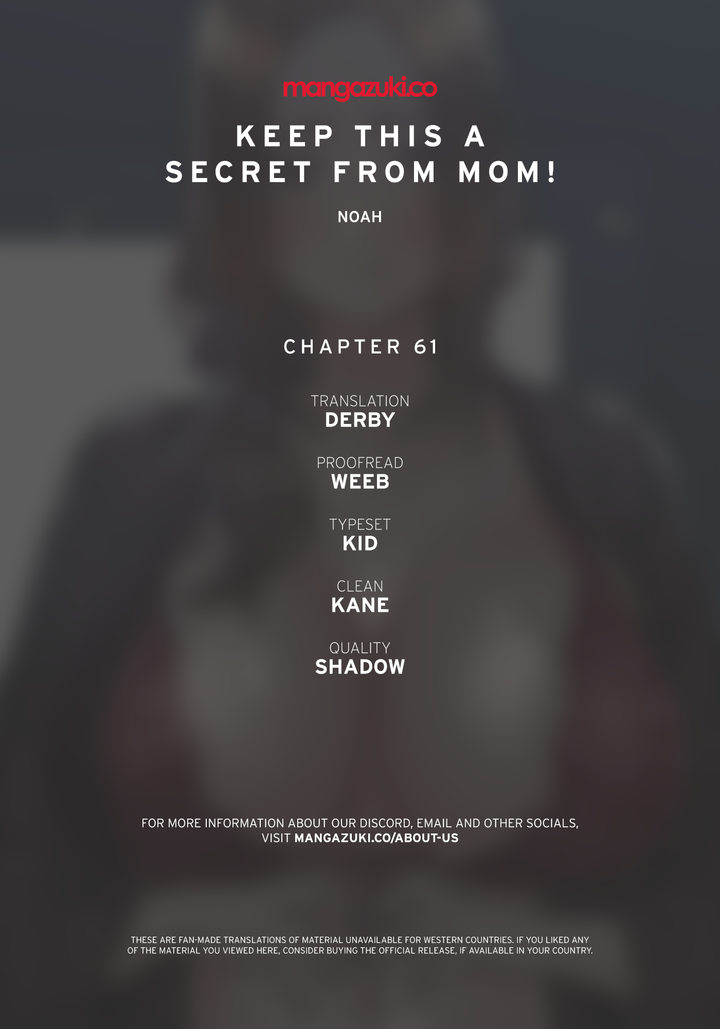 18+ Keep it a secret from your mother! Chapter 61 page 1