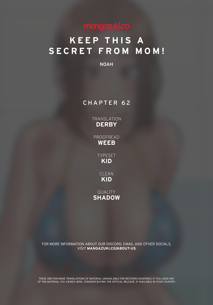 18+ Keep it a secret from your mother! Chapter 62 page 1