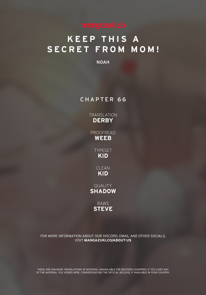 18+ Keep it a secret from your mother! Chapter 66 page 1