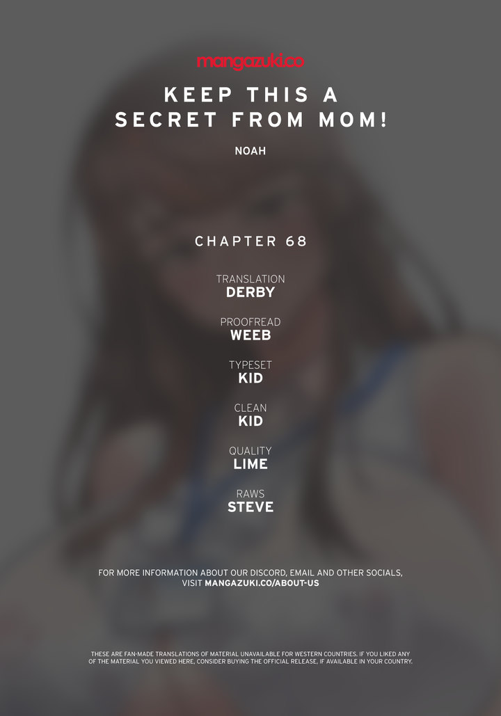 18+ Keep it a secret from your mother! Chapter 68 page 1