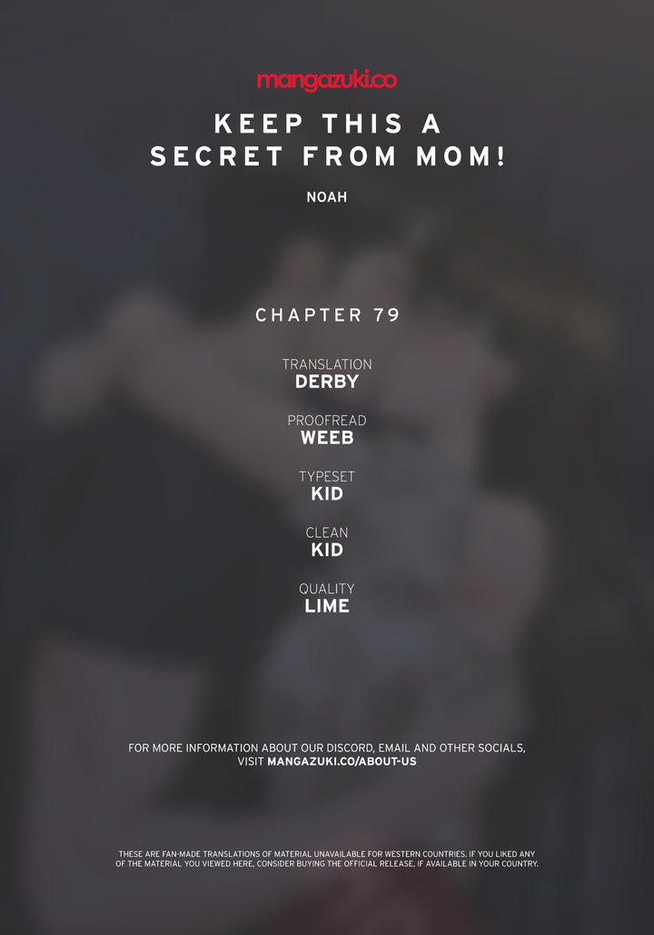 18+ Keep it a secret from your mother! Chapter 79 page 1