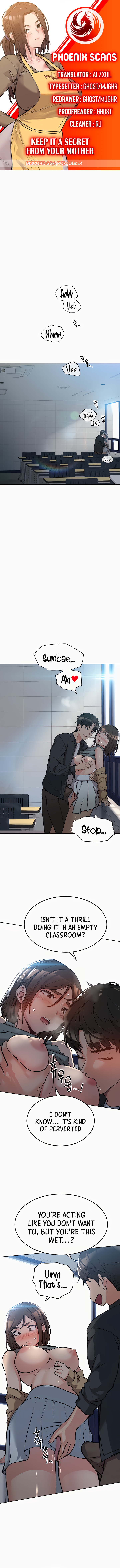 18+ Keep it a secret from your mother! Chapter 8 page 1