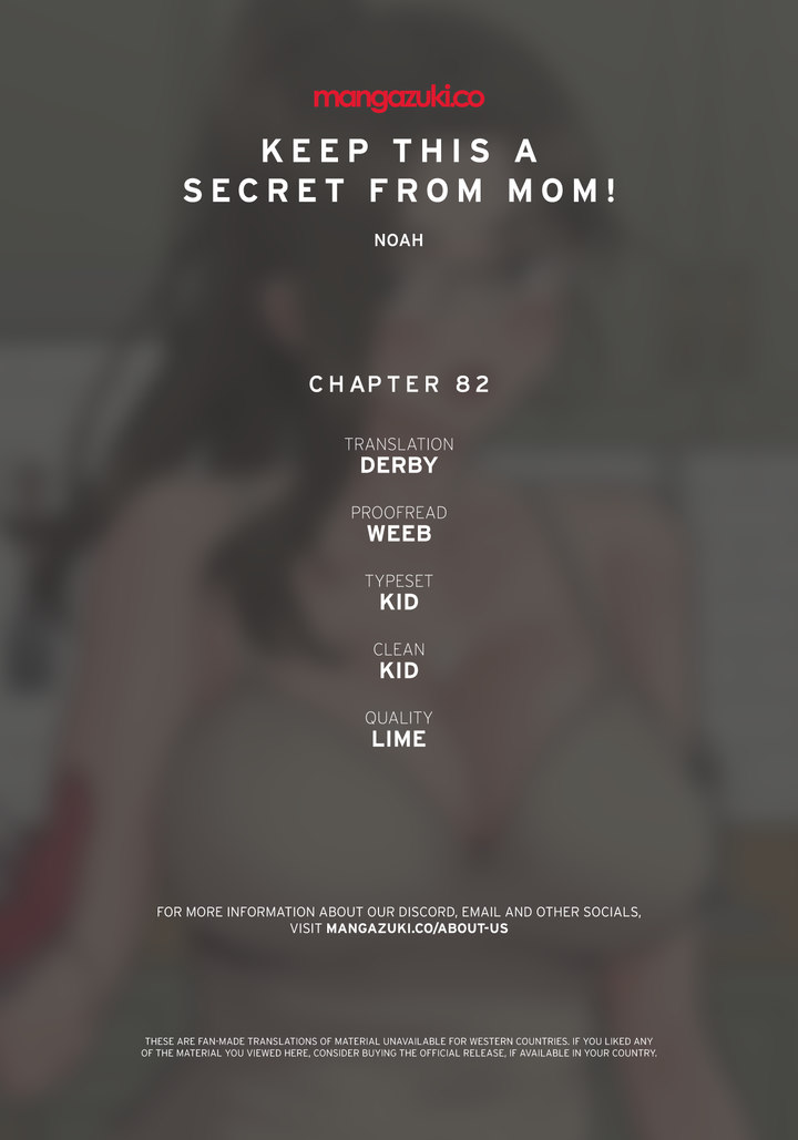 18+ Keep it a secret from your mother! Chapter 82 page 1