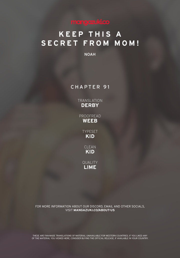18+ Keep it a secret from your mother! Chapter 91 page 1