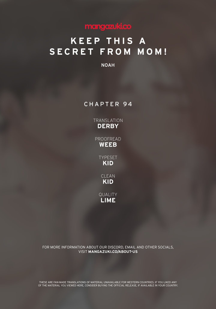 18+ Keep it a secret from your mother! Chapter 94 page 1