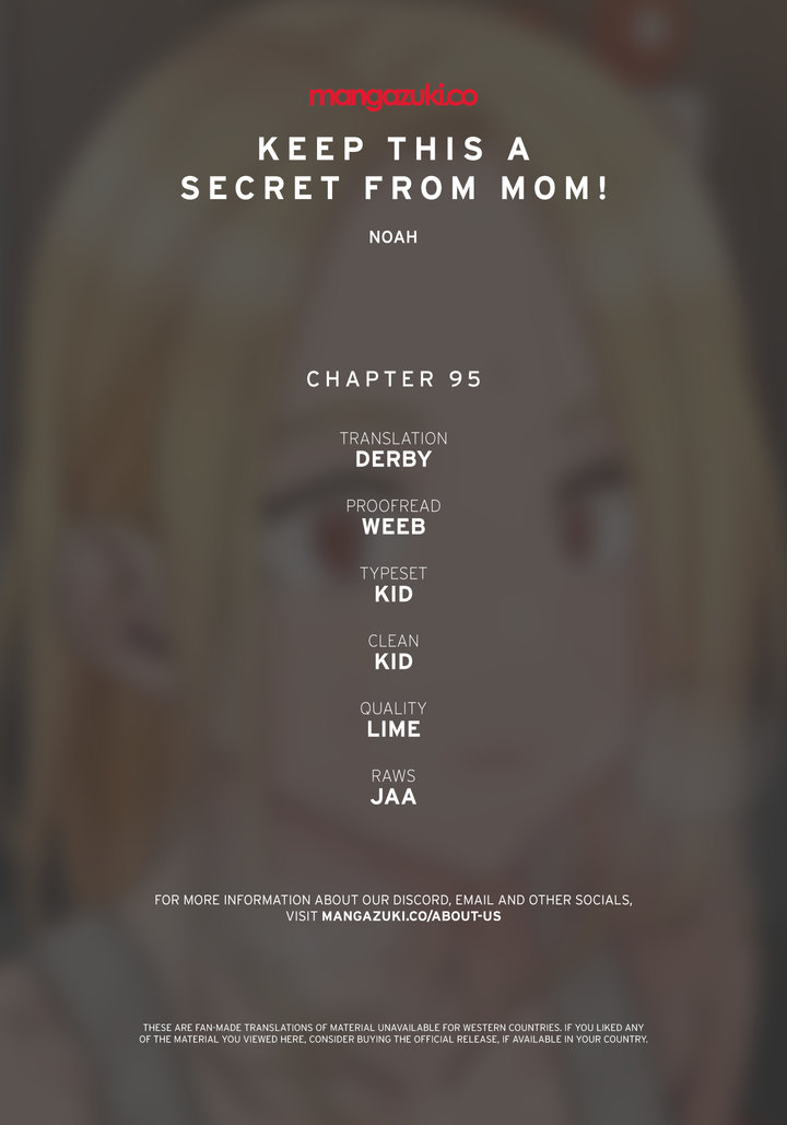 18+ Keep it a secret from your mother! Chapter 95 page 1