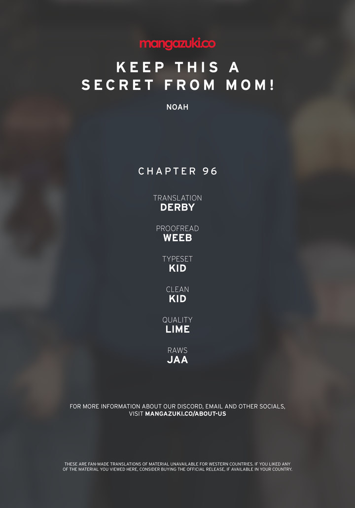 18+ Keep it a secret from your mother! Chapter 96 page 1