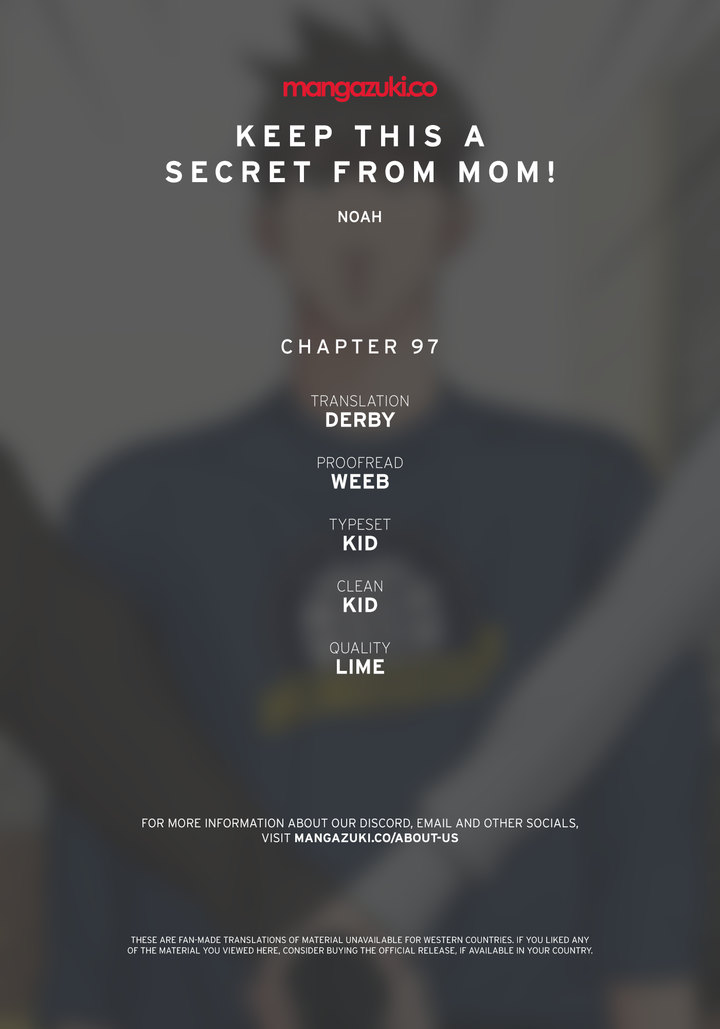 18+ Keep it a secret from your mother! Chapter 97 page 1