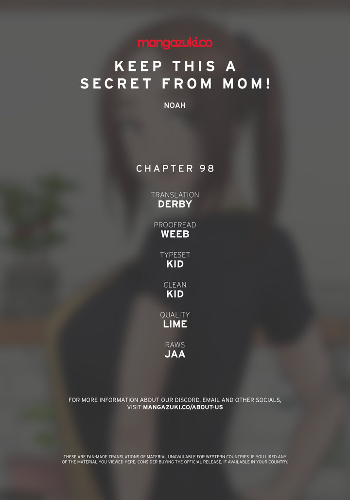 18+ Keep it a secret from your mother! Chapter 98 page 1