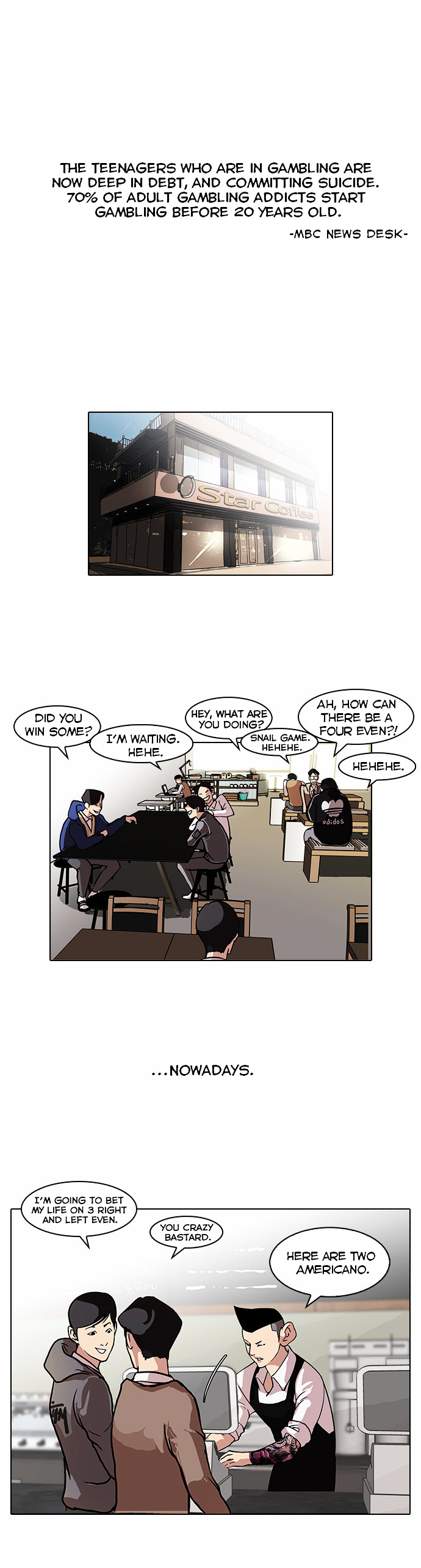 18+ Lookism Chapter 83 : Illegal Toto [01] page 2